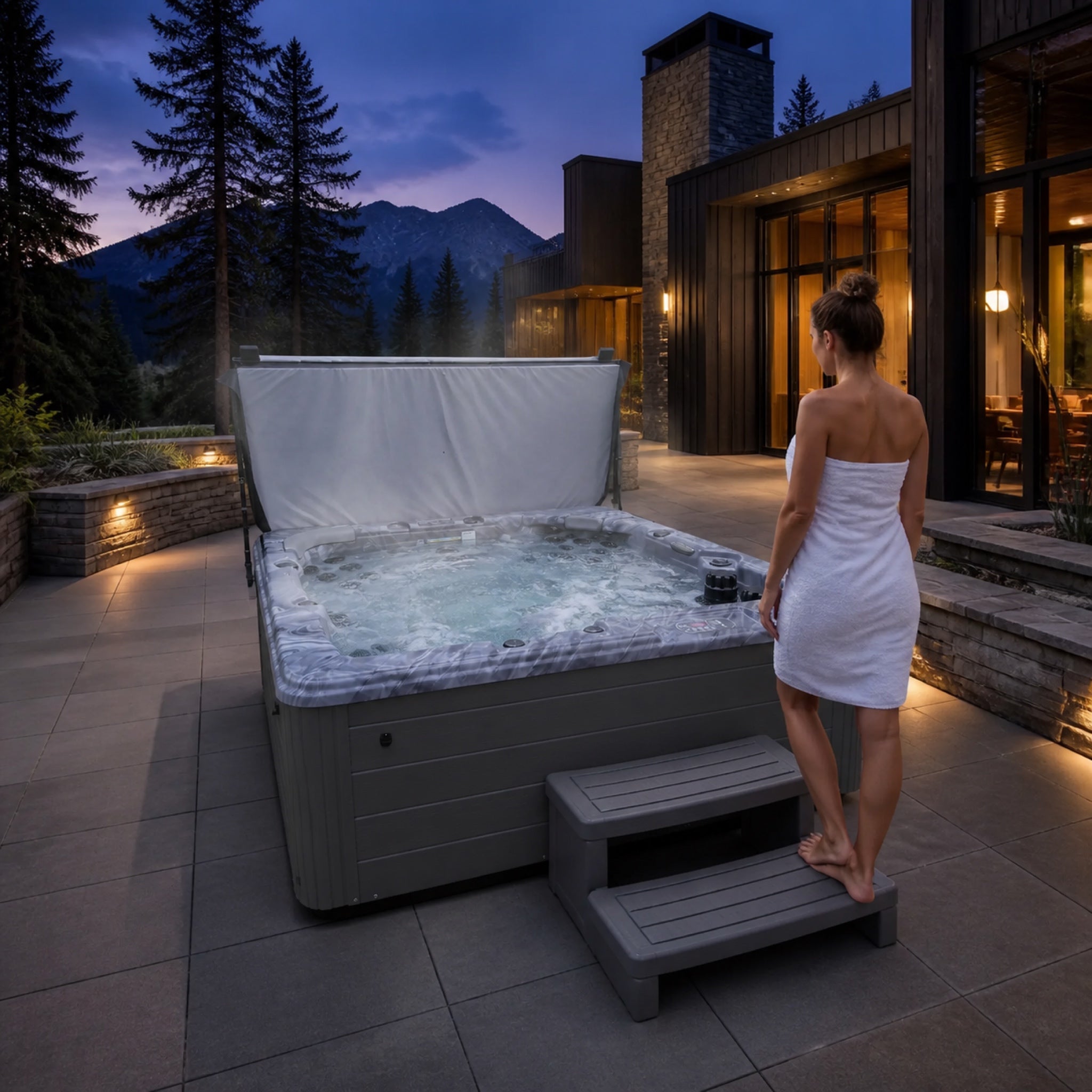 Sunbelt Storm Typhoon Hot Tub
