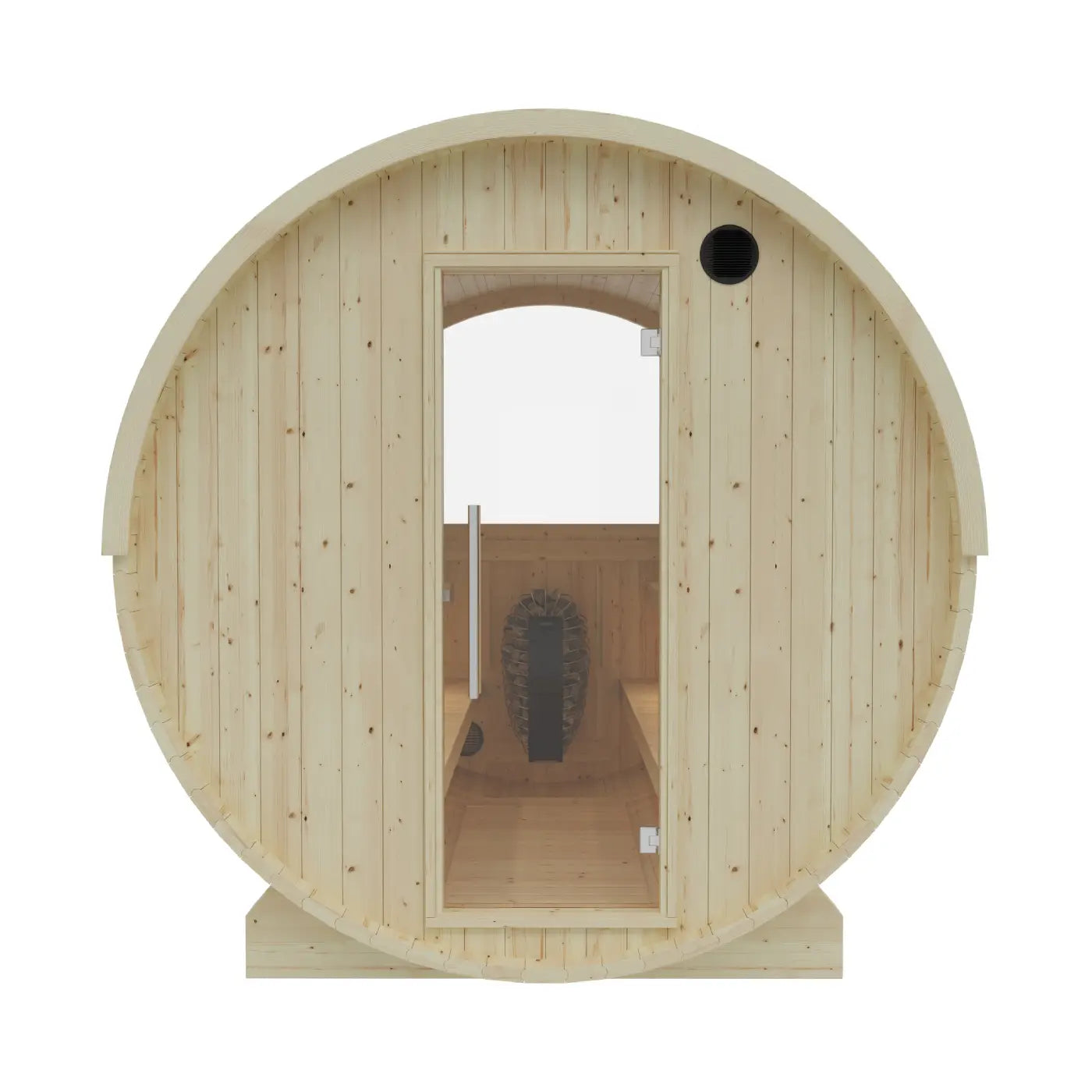 Finnish Barrel Saunas Tampere | 4-Person Barrel Sauna with WiFi Heater