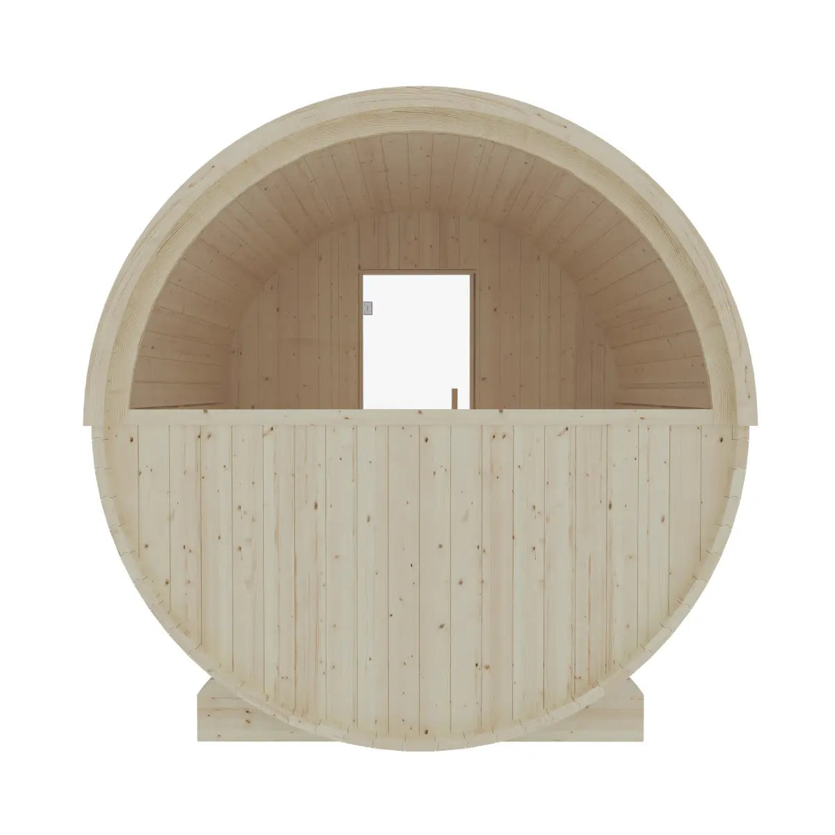 Finnish Barrel Saunas Turku | 6-Person Barrel Sauna with Terrace and WiFi Heater
