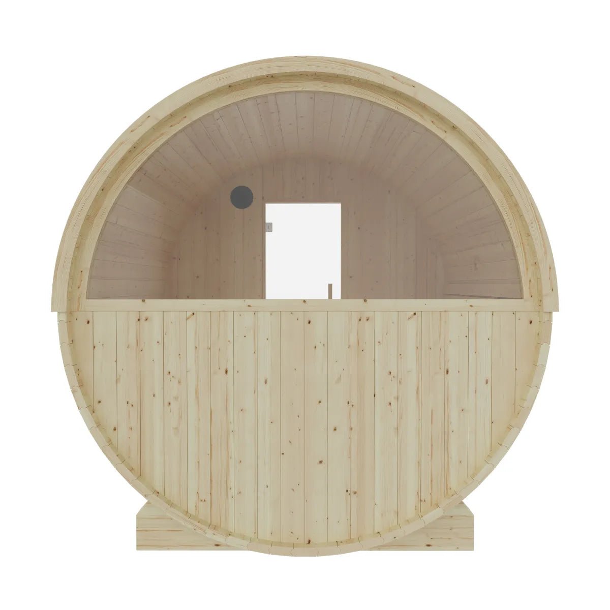 Summer Sale $500 OFF - Finnish Barrel Saunas Vassa | 6-Person Barrel Sauna with WiFi Heater - Discount - Forge Recovery