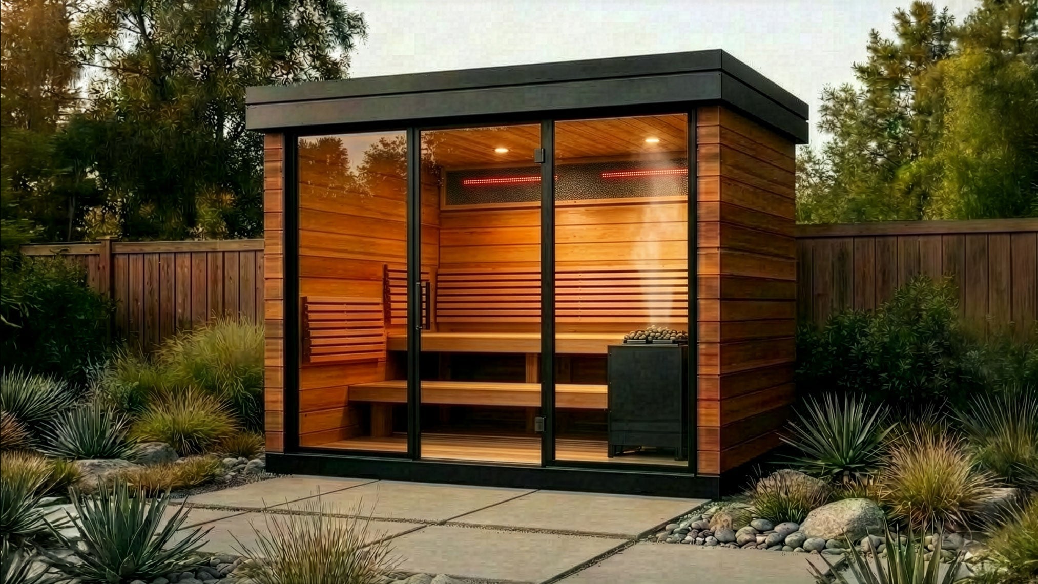 Traditional Barrel Sauna