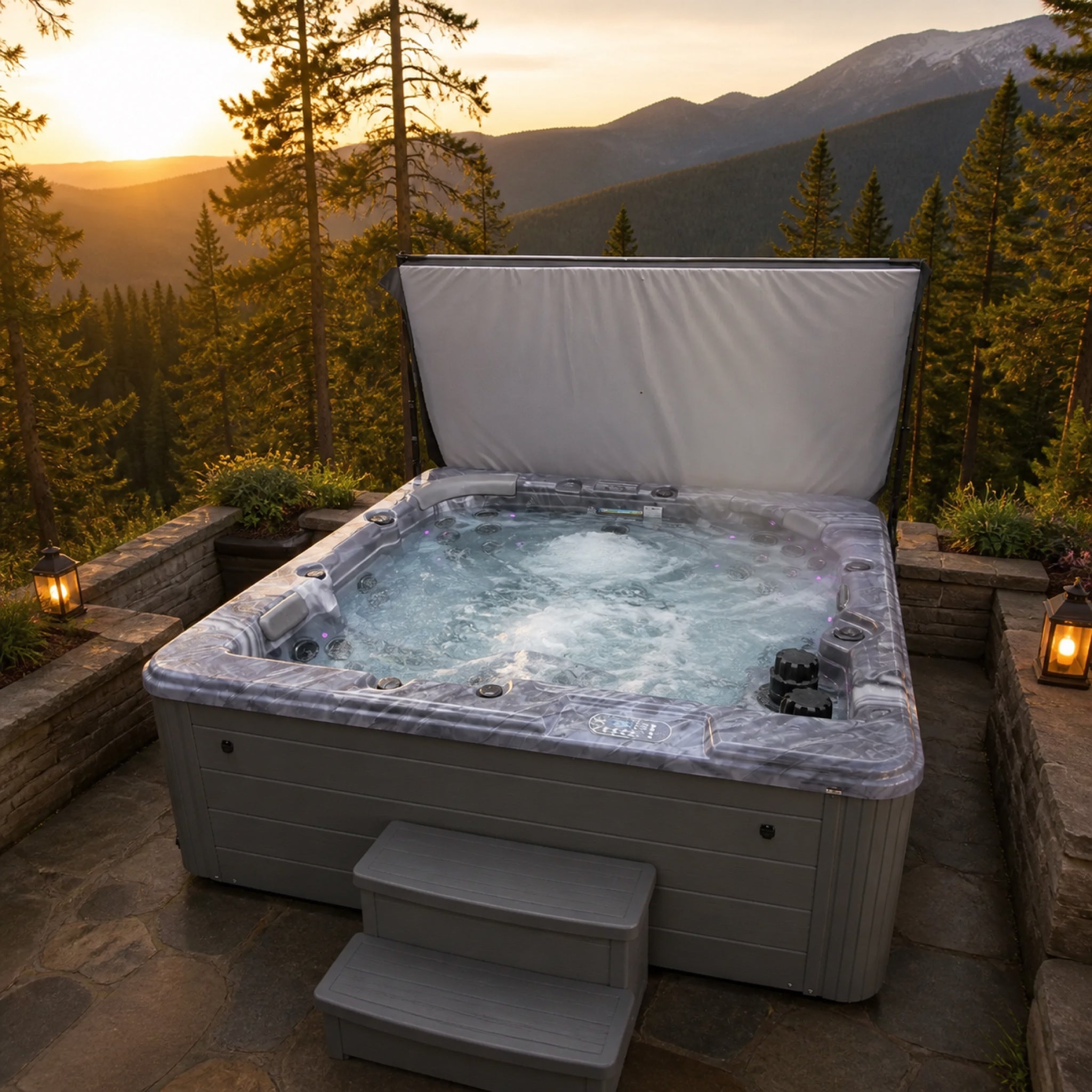 Sunbelt Storm Typhoon Hot Tub