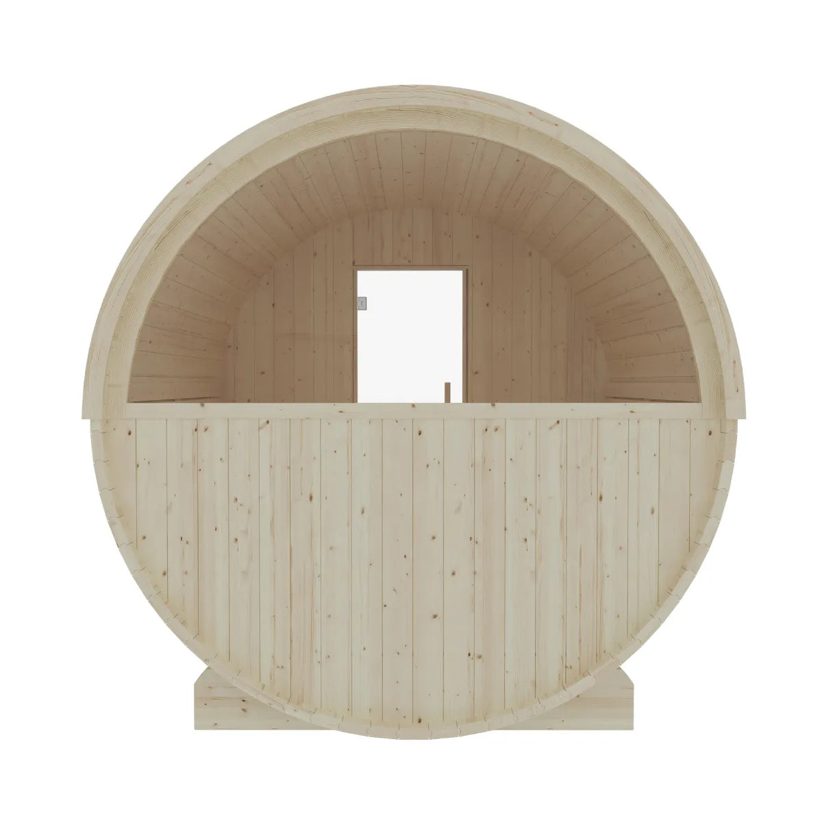 Finnish Barrel Saunas Helsinki | 4-Person Barrel Sauna with Terrace and WiFi Heater