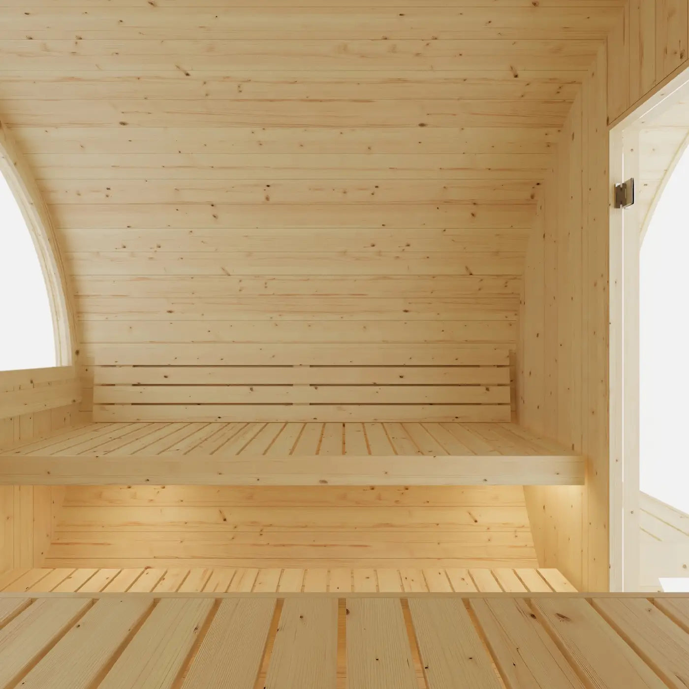 Finnish Barrel Saunas Tampere | 4-Person Barrel Sauna with WiFi Heater