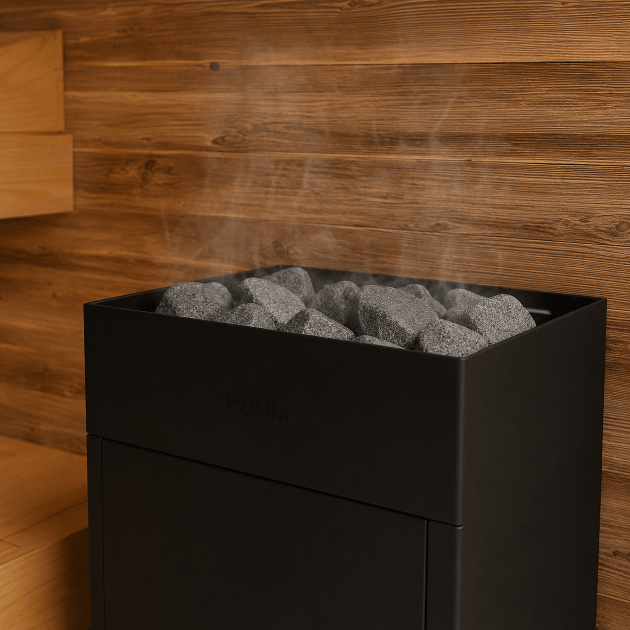 ThermaSol Lumaria Indoor Glass Sauna Cabin - Forge Recovery